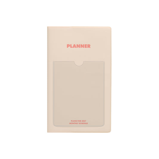 Hightide 2027 Diary Shine B6 Slim - Ivory