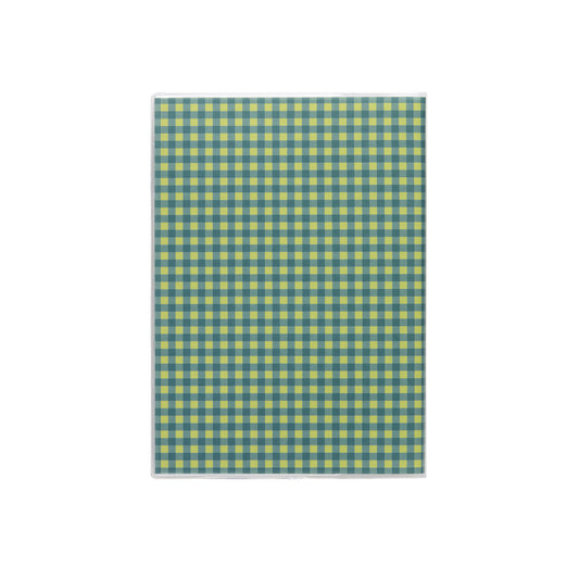 Hightide 2027 Diary Nahe Reno Weekly B6 Vertical - Green Gingham