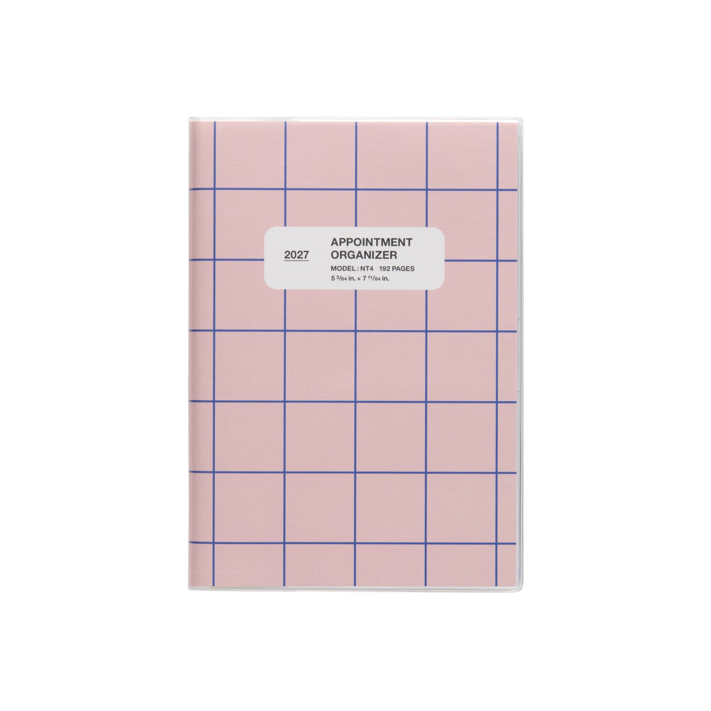 Hightide 2027 Diary Nahe Reno Weekly B6 Vertical - Pink Ruit