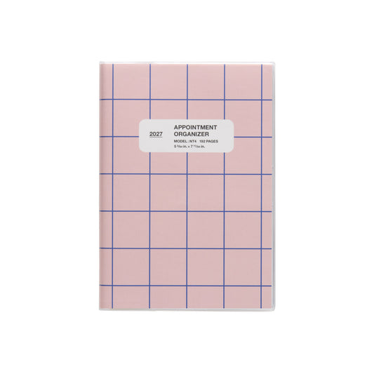 Hightide 2027 Diary Nahe Reno Weekly B6 Vertical - Pink Ruit