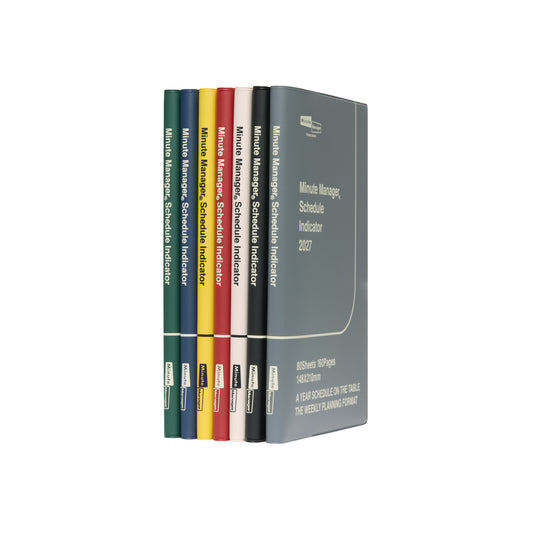 Hightide 2027 A5 Planner  Minute Manager A5 - Black
