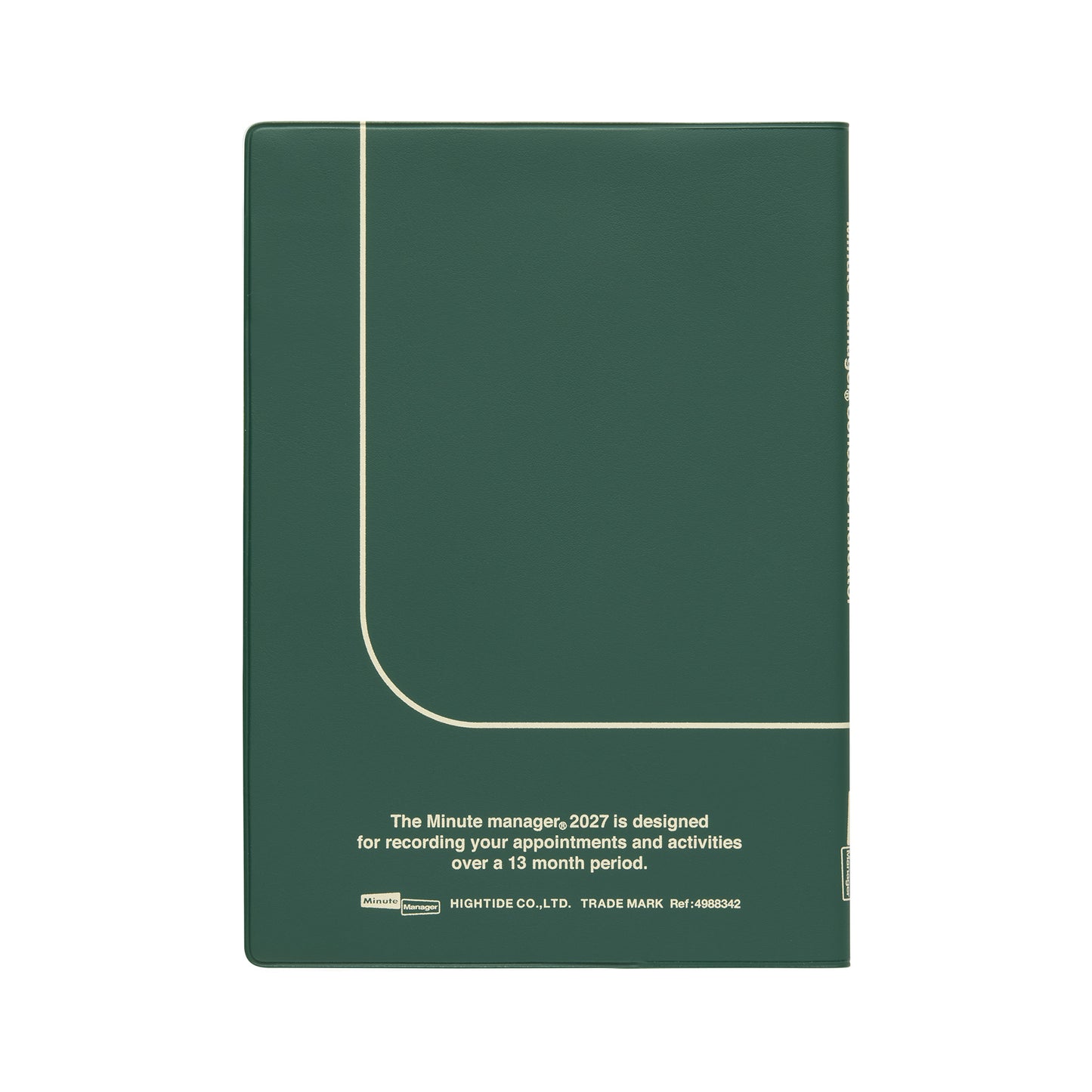 Hightide 2027 A5 Planner Minute Manager A5 - Green