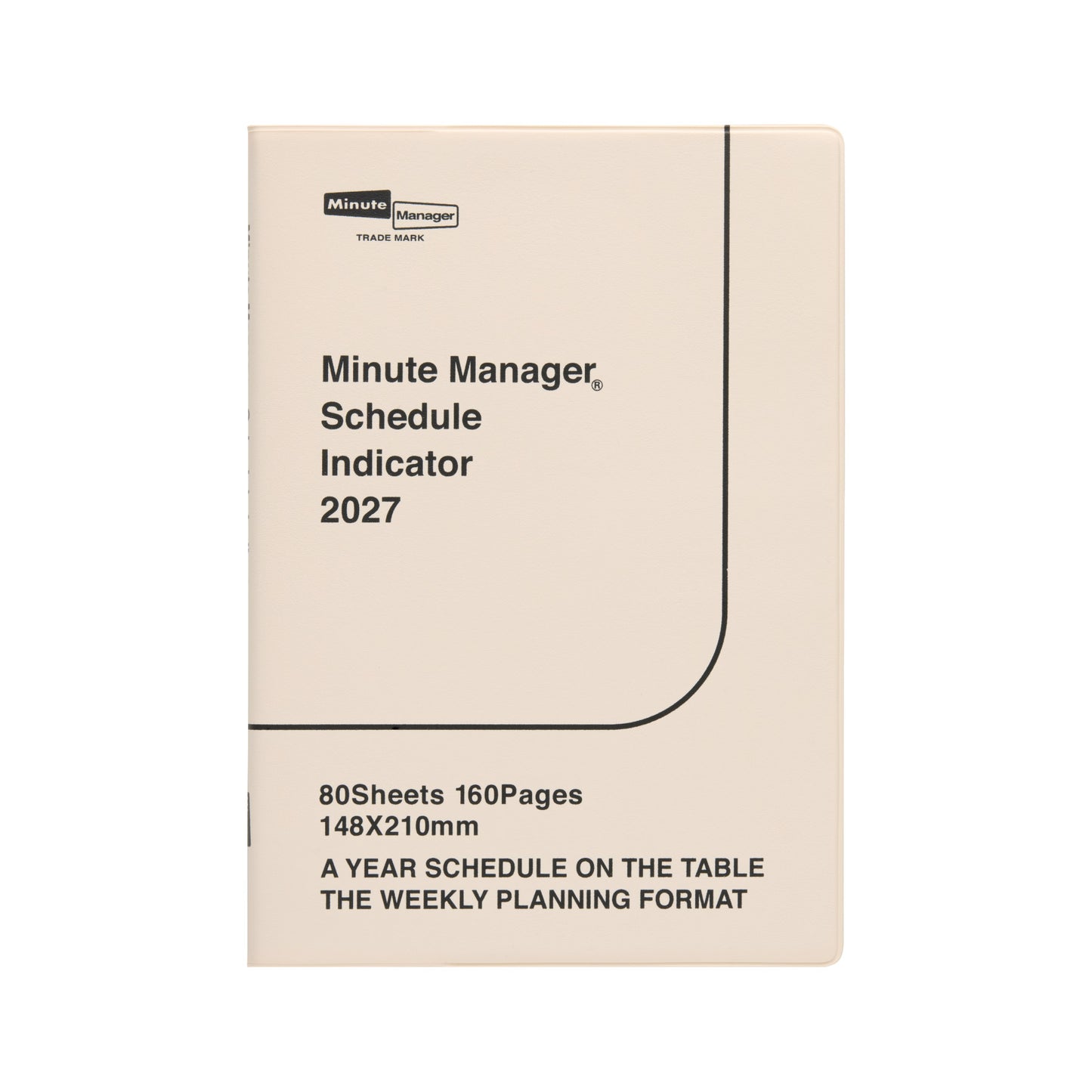Hightide 2027 A5 Planner  Minute Manager A5 - Ivory