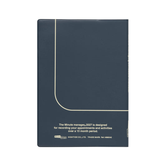 Hightide Planner 2027 A5 Minute Manager A5 - Navy