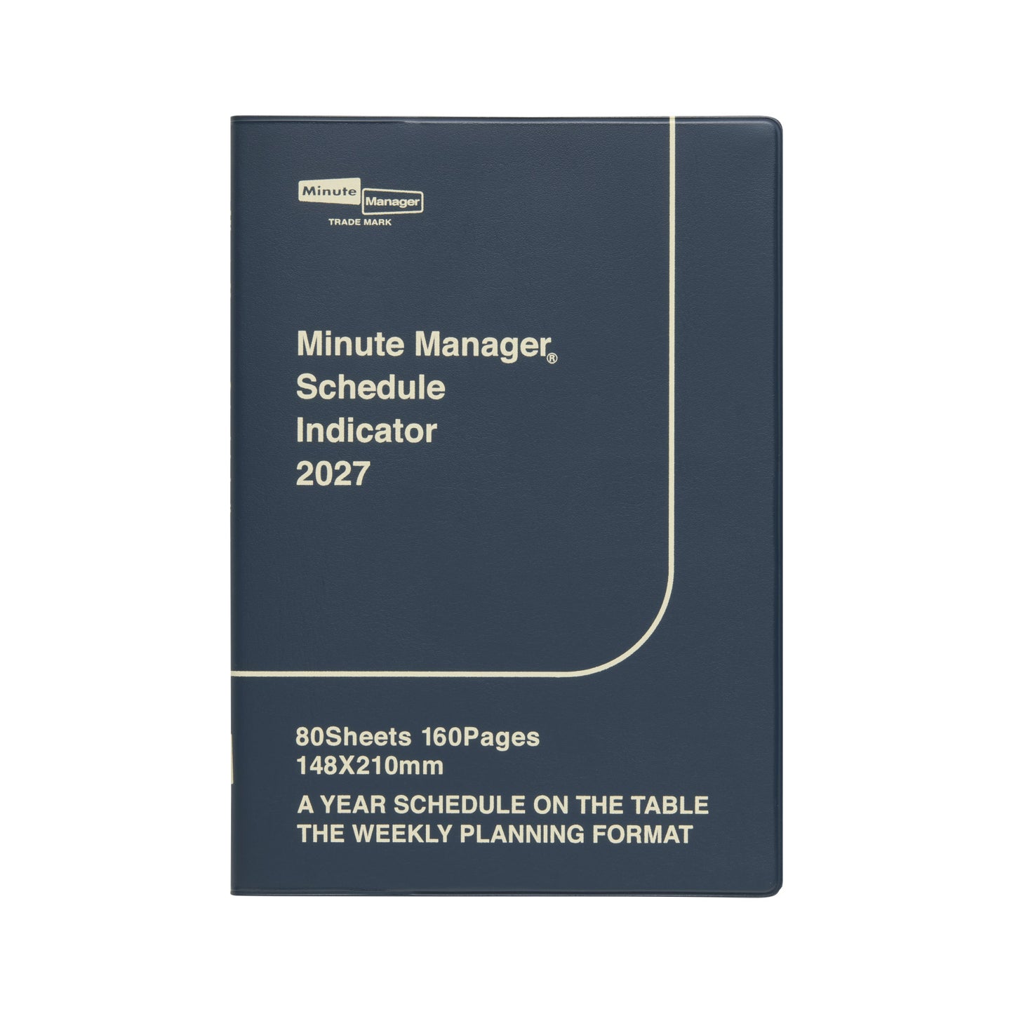Hightide 2027 A5 Planner Minute Manager A5 - Navy