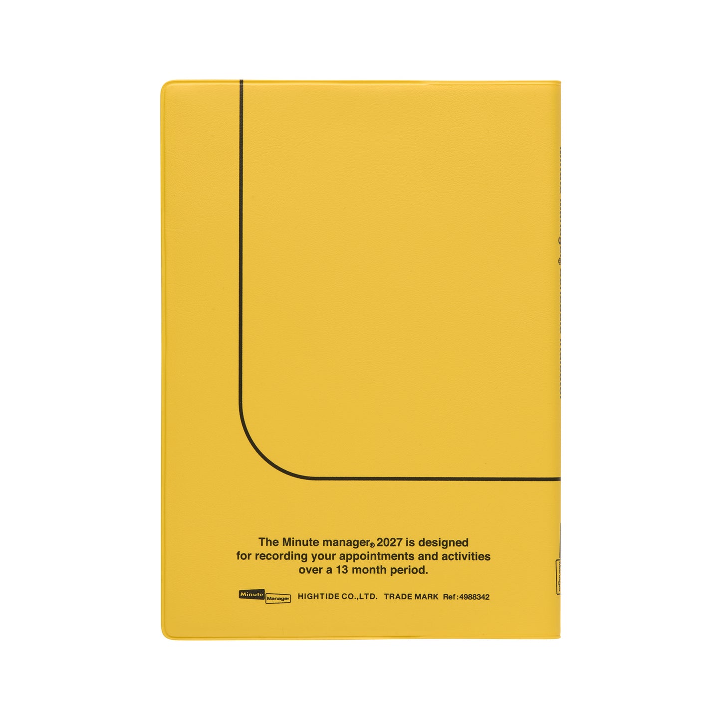 Hightide 2027 A5 Planner Minute Manager A5 - Yellow