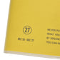 Nähe Planner 2027 Weekly Vertical A5 - Yellow