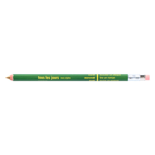 Mechanisch Potlood met gum Olive - Mark's Inc.