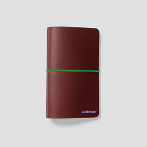 mishmash Log Cover - Maroon