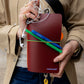 mishmash Log Cover - Maroon