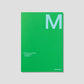 mishmash Undated Large A4 planner Monthly - Solid Lime 