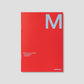 mishmash Monthly Undated Planner A4 - Bright Red