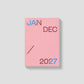 2027 Planner mishmash Notes - Dusty Pink