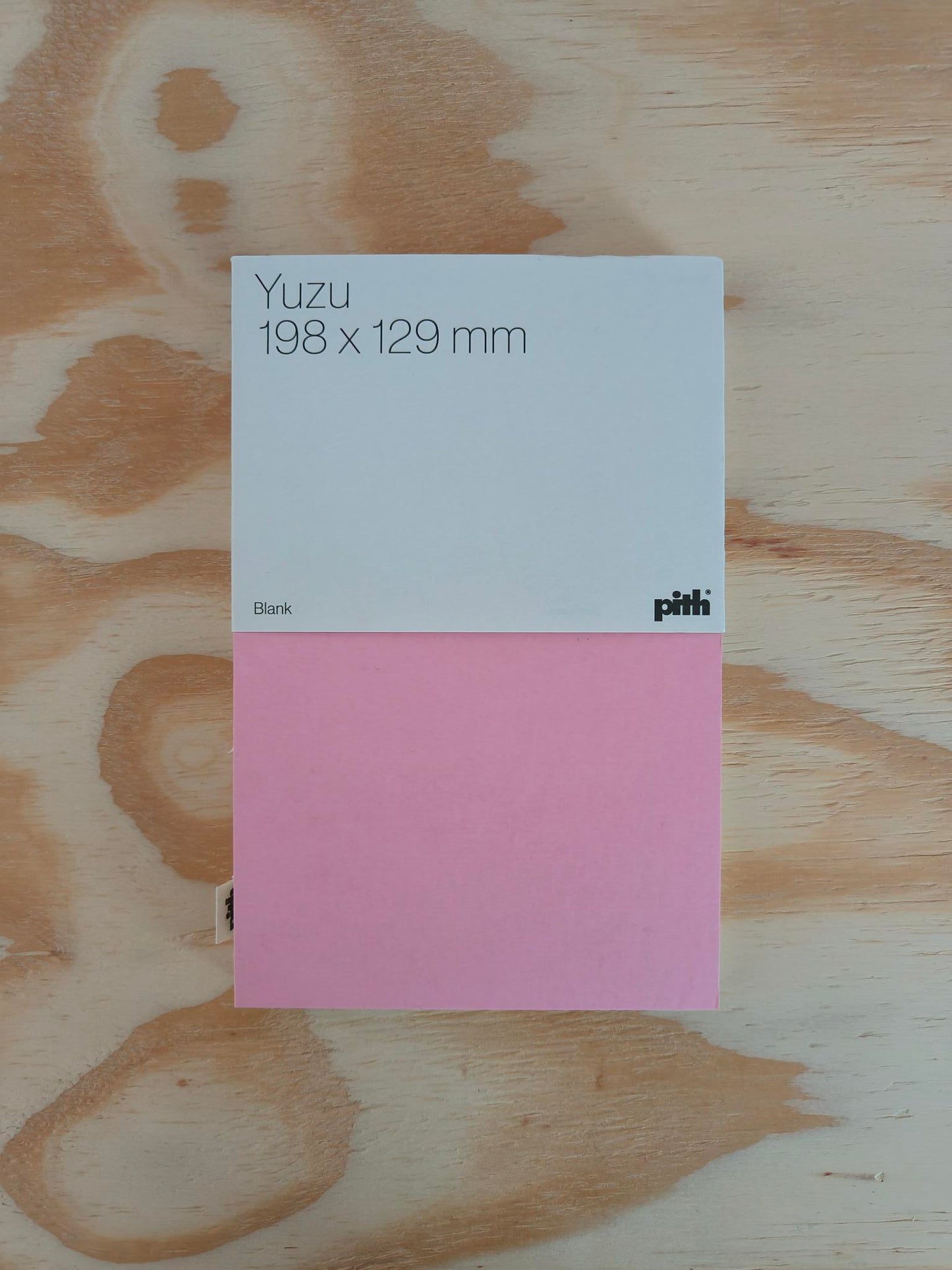 Pith - Yuzu Flex Notebook Soft Gray Blank
