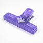 Papierklem Penco PlaClip - Clear Glitter Purple