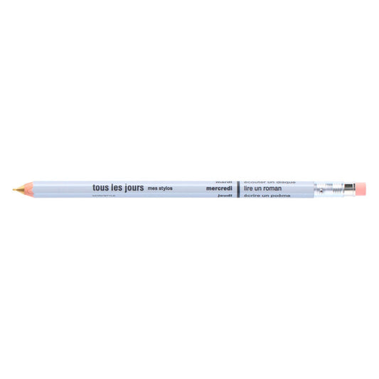 Mechanisch Potlood met gum Mat Zilver - Mark's Inc.