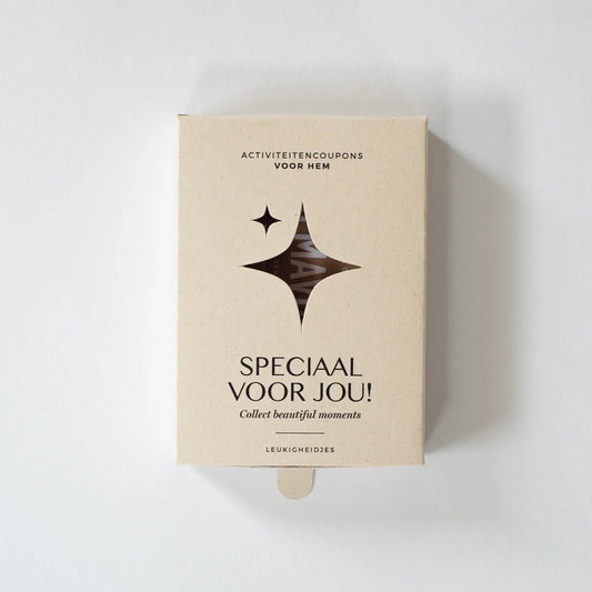 Leukigheidjes - "Speciaal voor jou" coupons Man