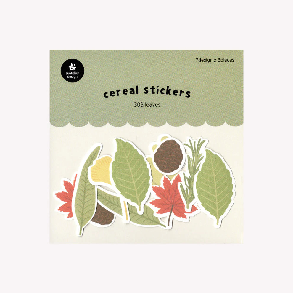 Suatelier Design - Cereal Stickers Leaves