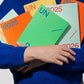 mishmash Undated A5 planner Time Block - Lemon