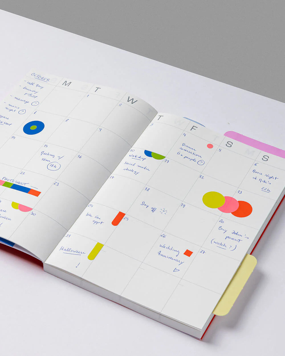 mishmash Undated A5 planner Frames - Sand