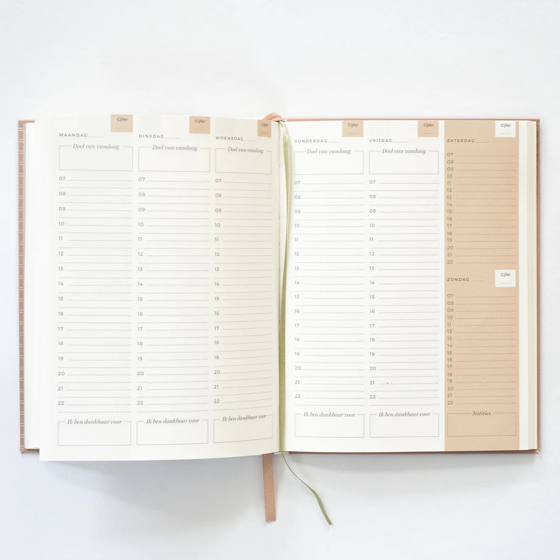 Leukigheidjes Weekplanner - Oud Roze