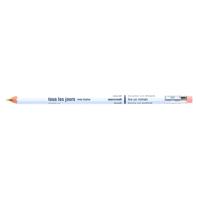 Mechanisch Potlood met gum White - Mark's Inc.