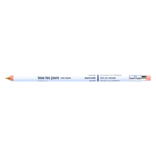 Mechanisch Potlood met gum White - Mark's Inc.
