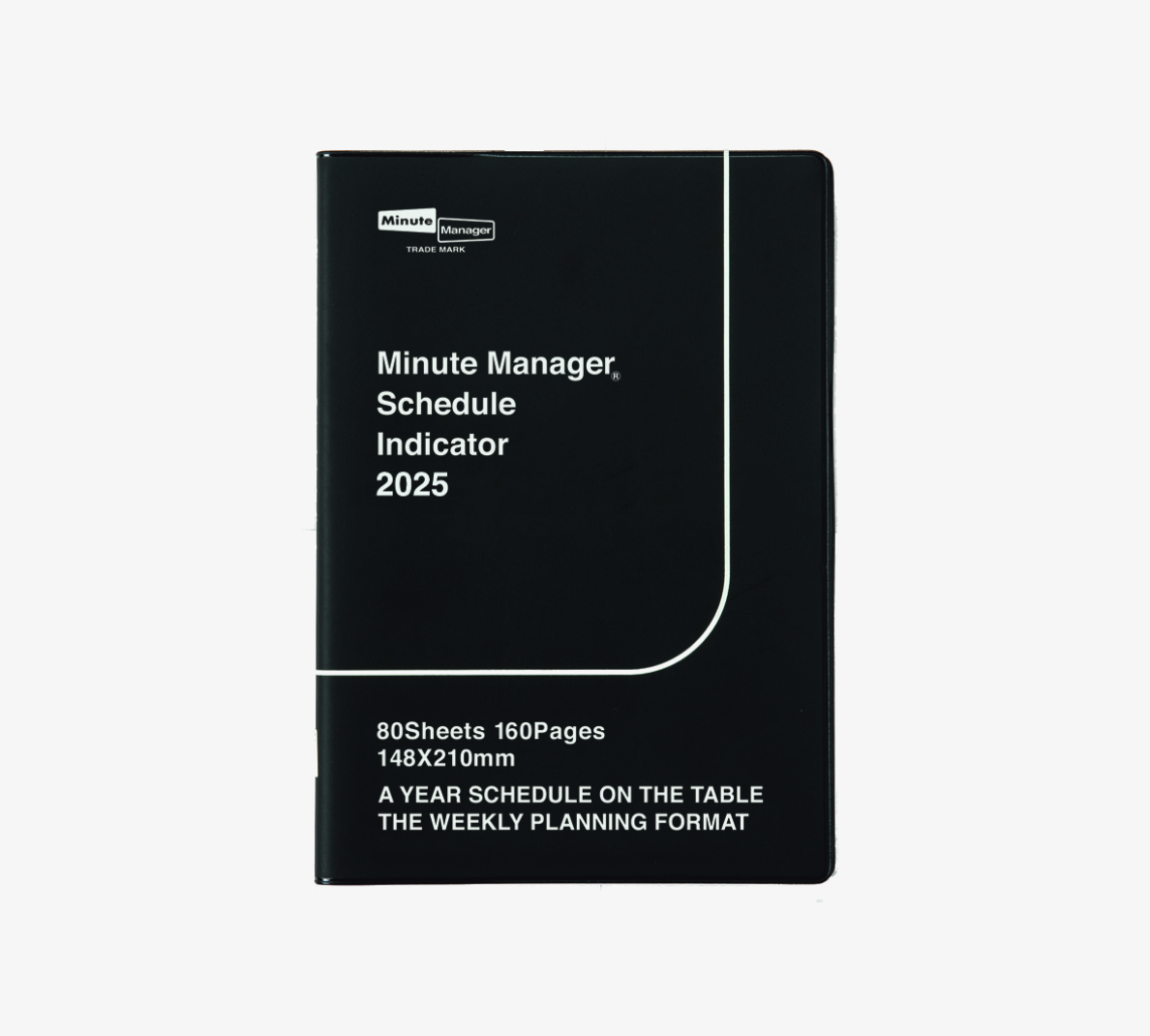 Hightide 2025 Minute Manager A5 - Black