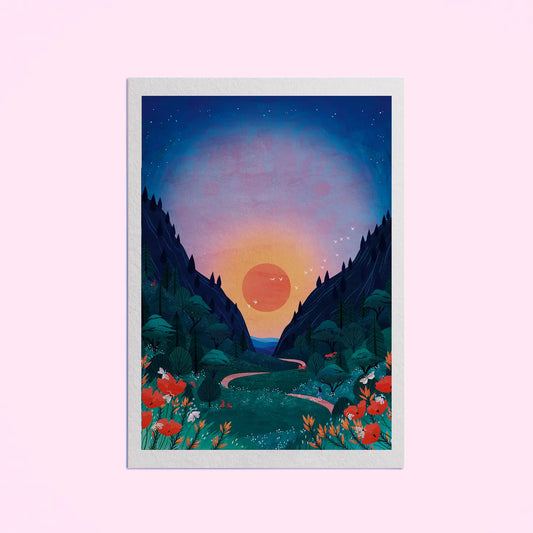 Herwilding - A4 Art Print by Hello Grimes