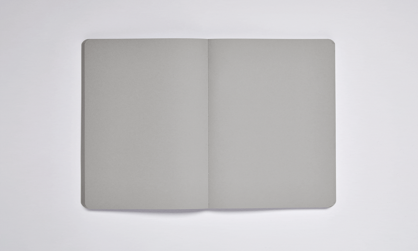 Nuuna Notitieboek Not white Light L - Grey