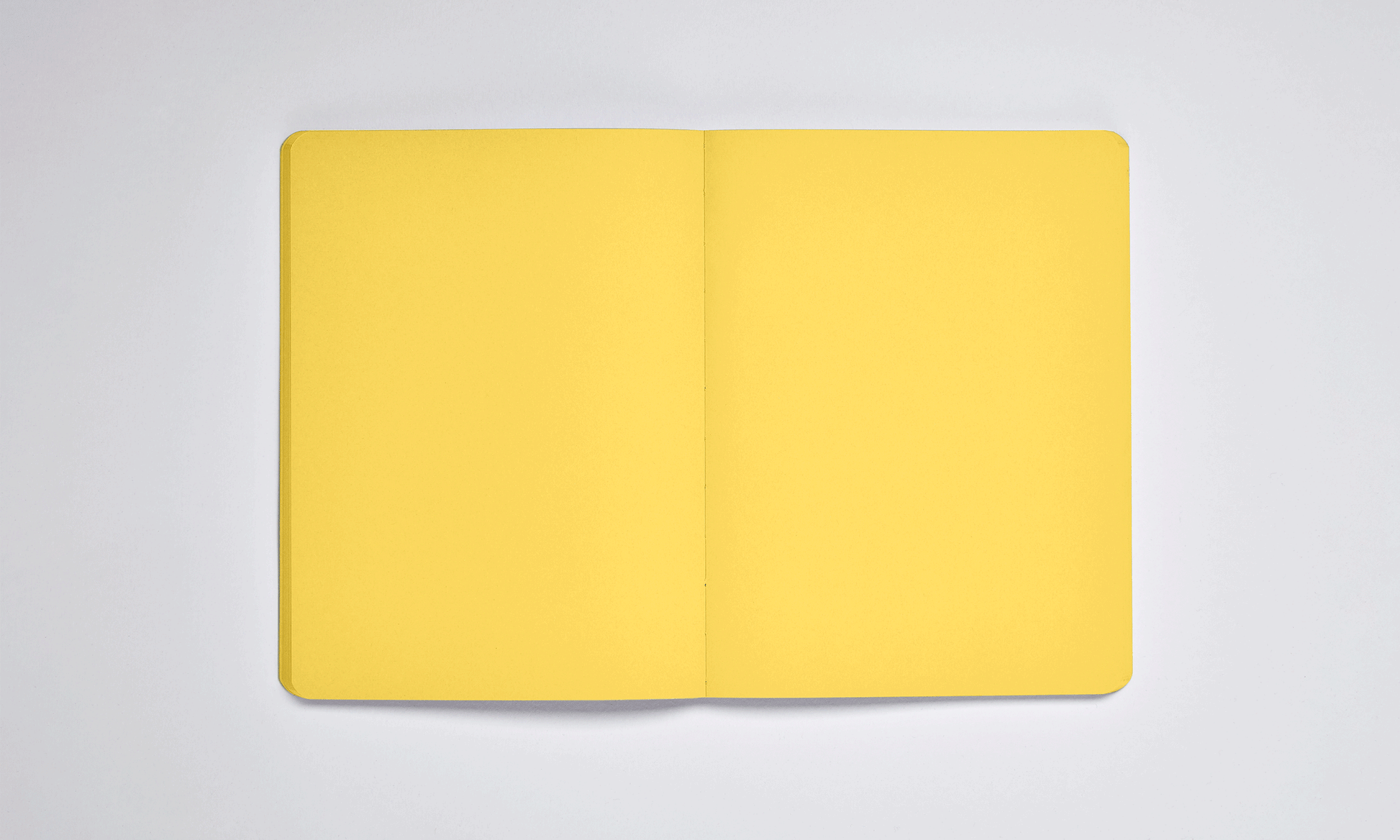 Nuuna Notitieboek Not white Light L - Yellow