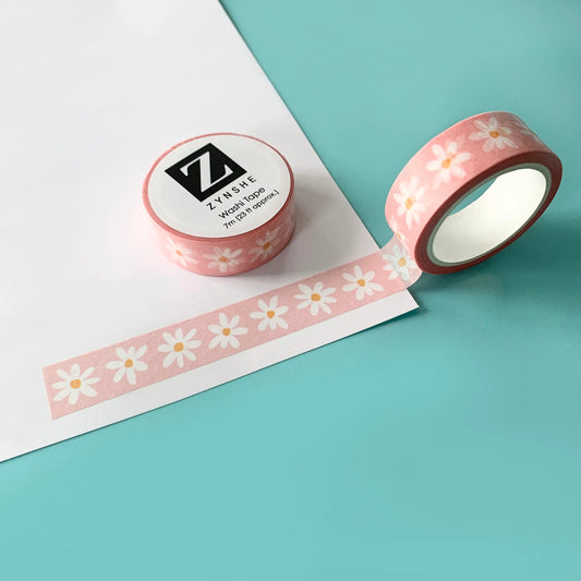 Roze Daisy - Washi Tape