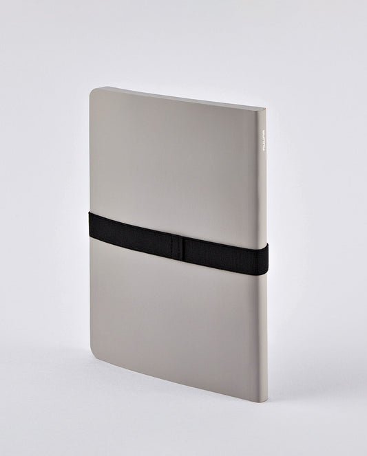 Nuuna Notitieboek Not white Light L - Grey