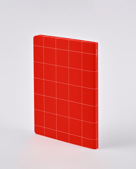 Nuuna Notitieboek Break the Grid L Light - Red