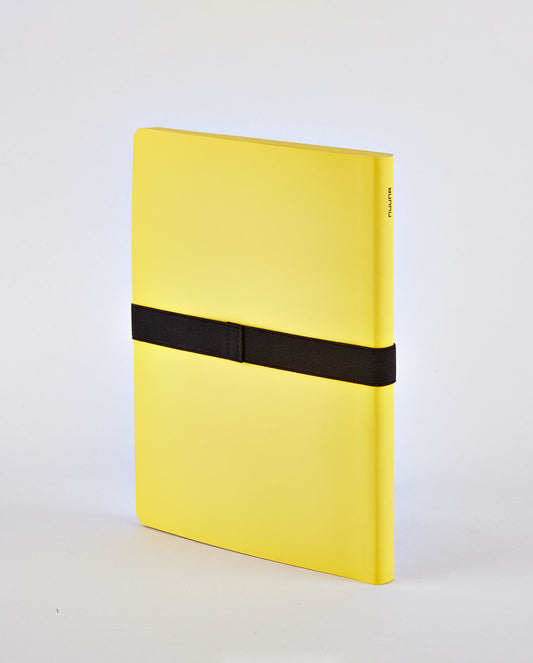 Nuuna Notitieboek Not white Light L - Yellow