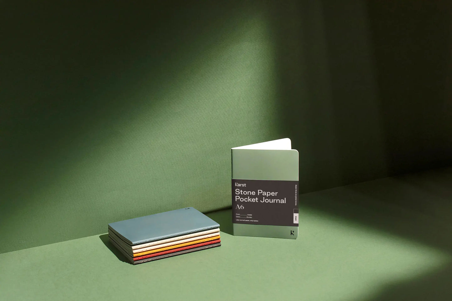 Karst Pocket Journal A6 – Stone (Blank)