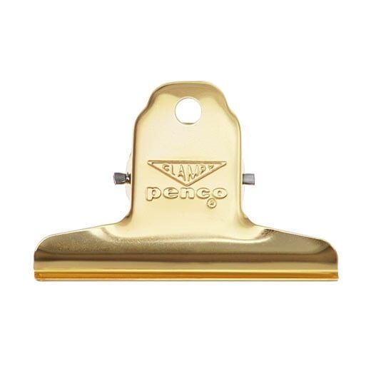 Penco Binder-Clip – klein, goldfarben