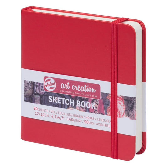 Talens Art Creation Schetsboek 12x12 - Rood