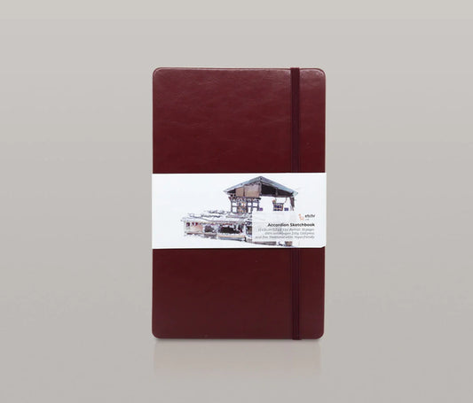 Etchr Accordion Sketchbook A5 - Cold Pressed