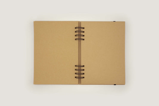 Hahnemühle Schetsboek Ringband - Kraftpapier A5