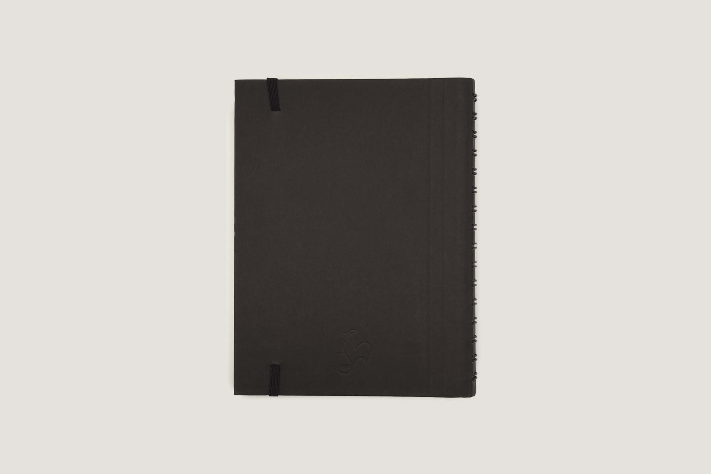hahnemuhle schetsdagboek a5 met ringband zwart achterkant