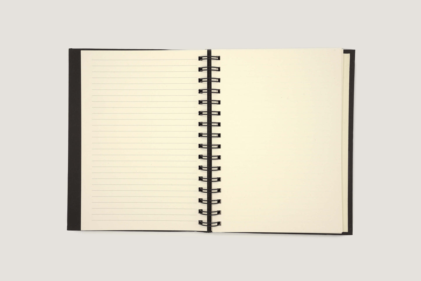 hahnemuhle schetsdagboek a5 met ringband zwart binnenkant