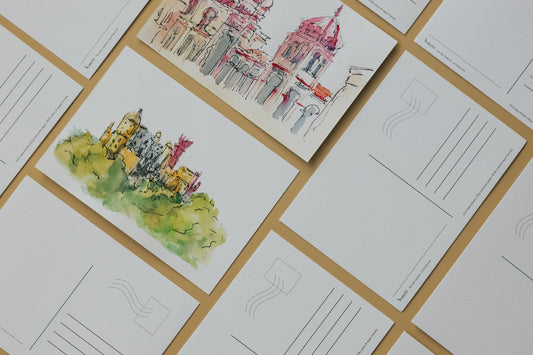 Etchr Watercolor postcards - Cold Pressed