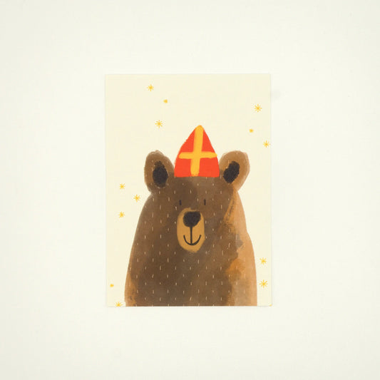 Saint Bear - Greeting card
