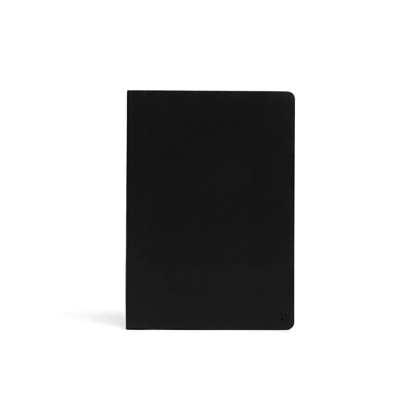 Karst Notitieboek A5 Softcover - Zwart (Blank) Voorkant