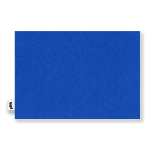 Pith Tangelo Schetsboek Blauw voorkant met label