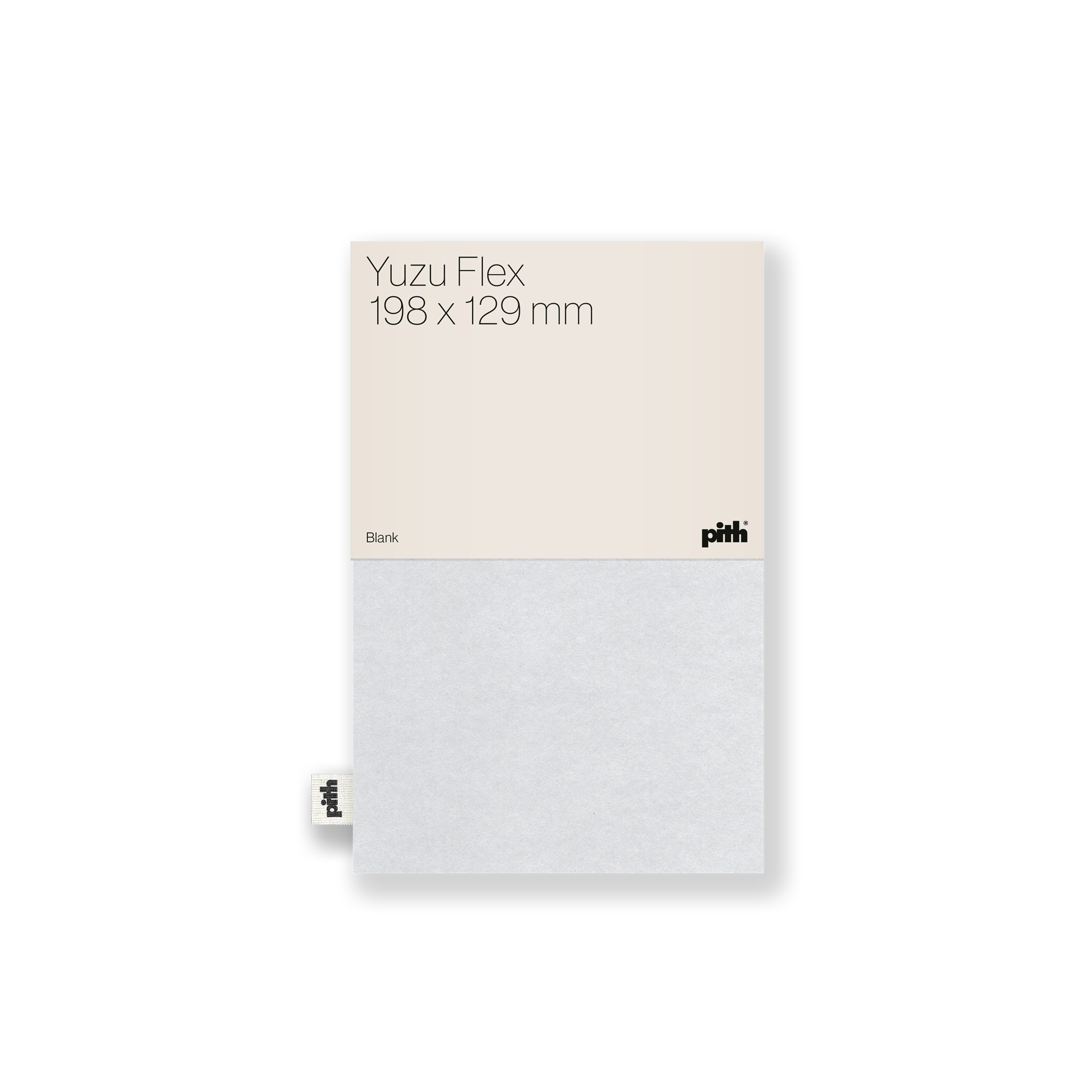 Pith Yuzu Flex Notebook Soft Grey Blanco