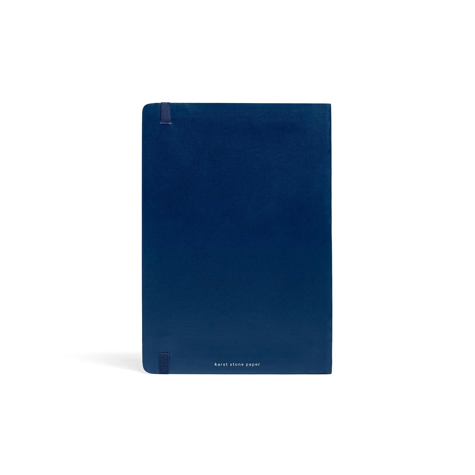 Karst Notitieboek A5 Softcover - Navy (Blank) - Achterkant