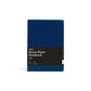 Karst Notitieboek A5 Softcover - Navy (Blank) - Voorkant met label