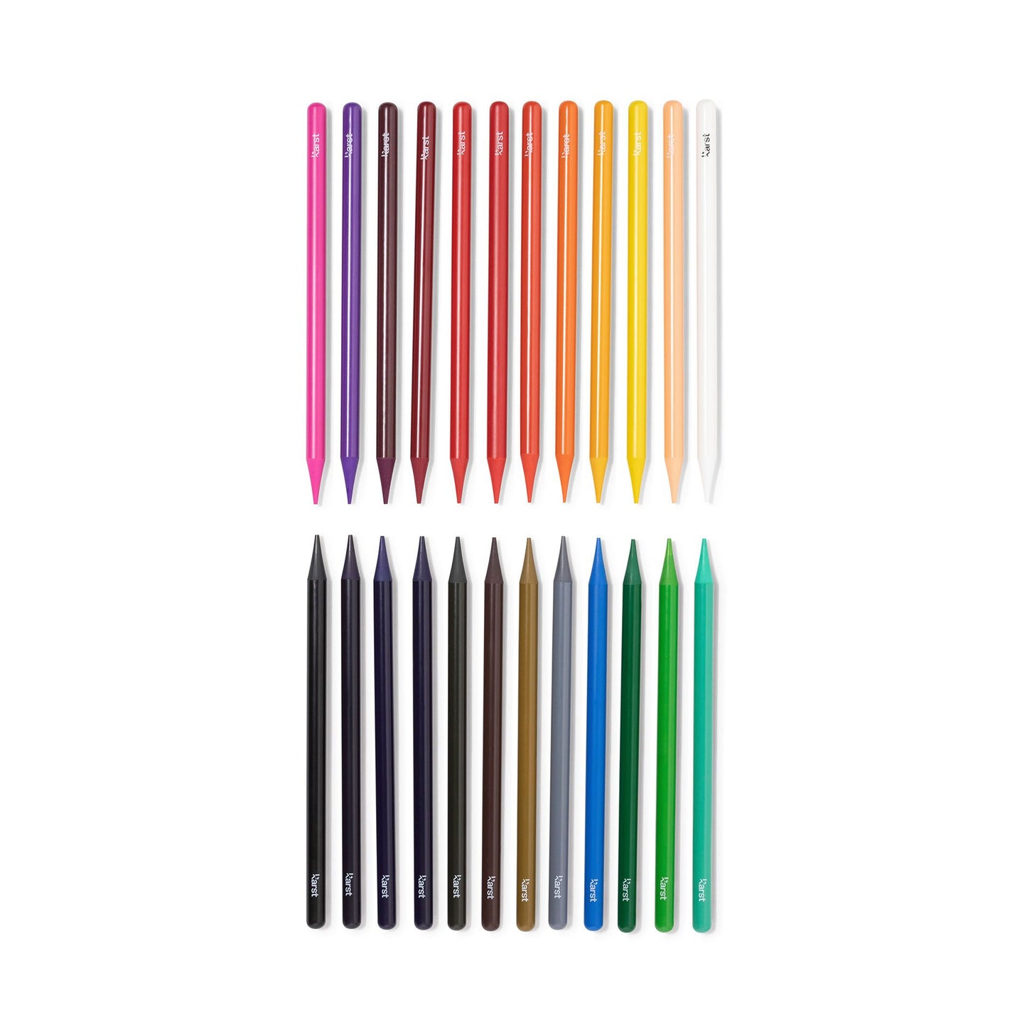 Karst Woodless Artist Pencils - 24 Pack